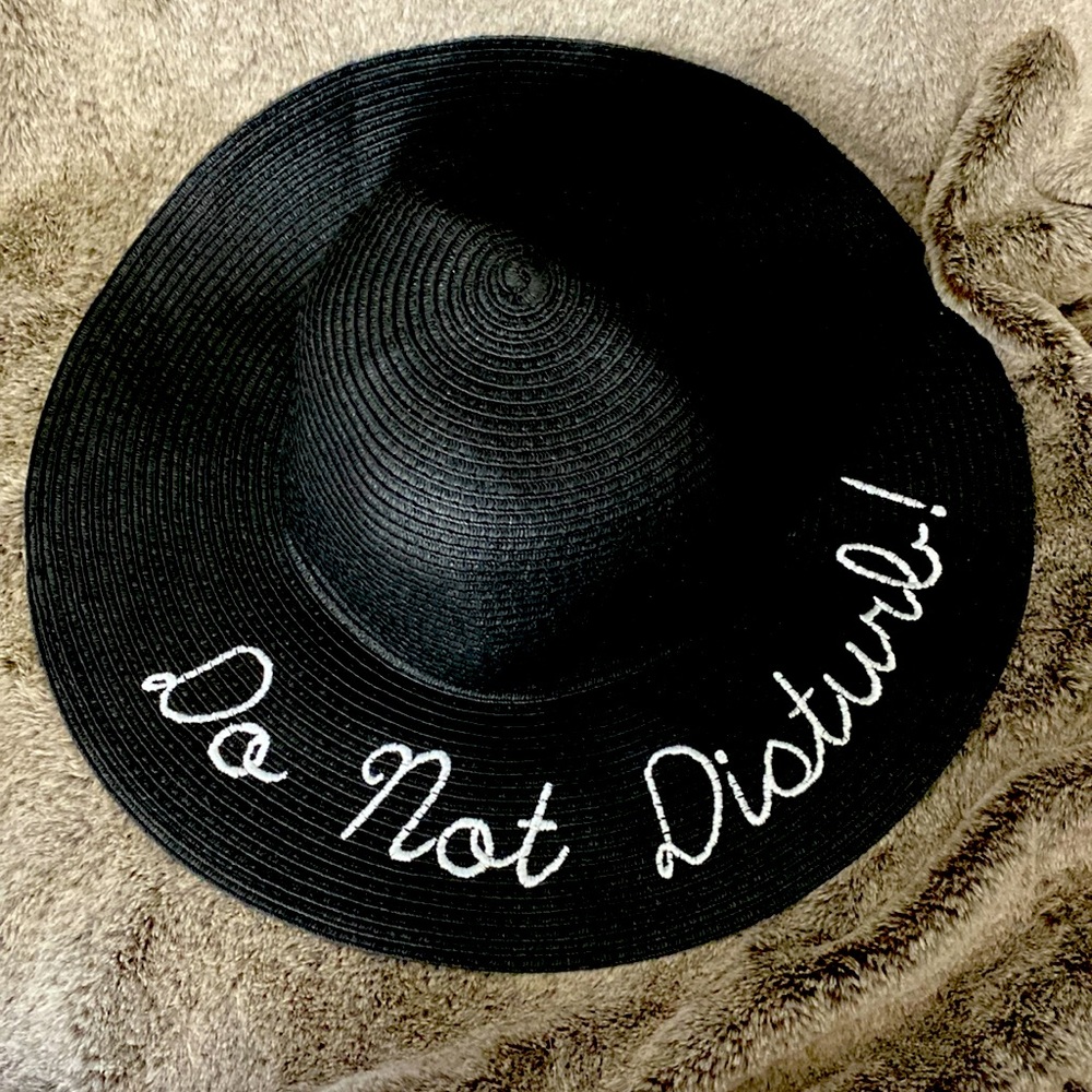 Super Cute Black Sunhat
